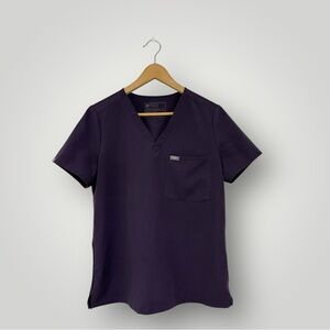 Figs Women's Top in Dark Purple